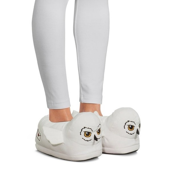 Harry Potter Hedwig 3D Slippers. Women Lg/Xl - Picture 1 of 5